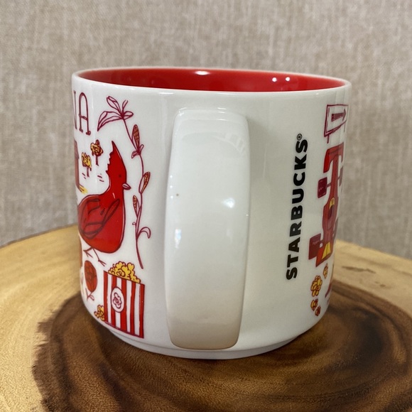 Starbucks Been There Series 2018 INDIANA Mug Across The Globe Collection 14 Oz. - Picture 4 of 8